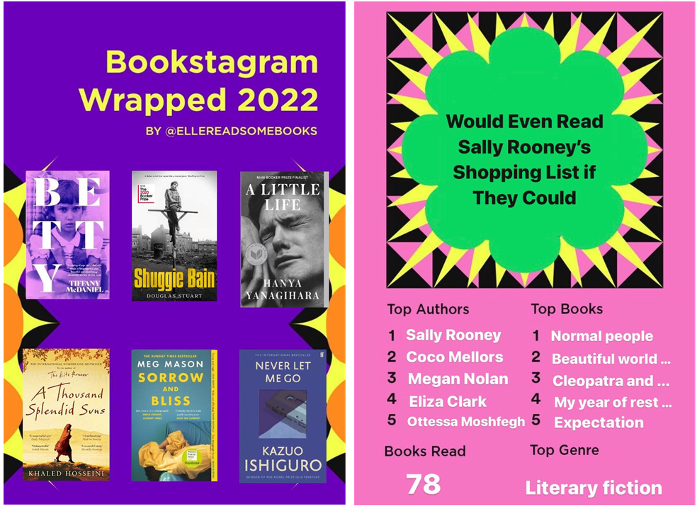 What Your Bookstagram Wrapped Says About You swim press